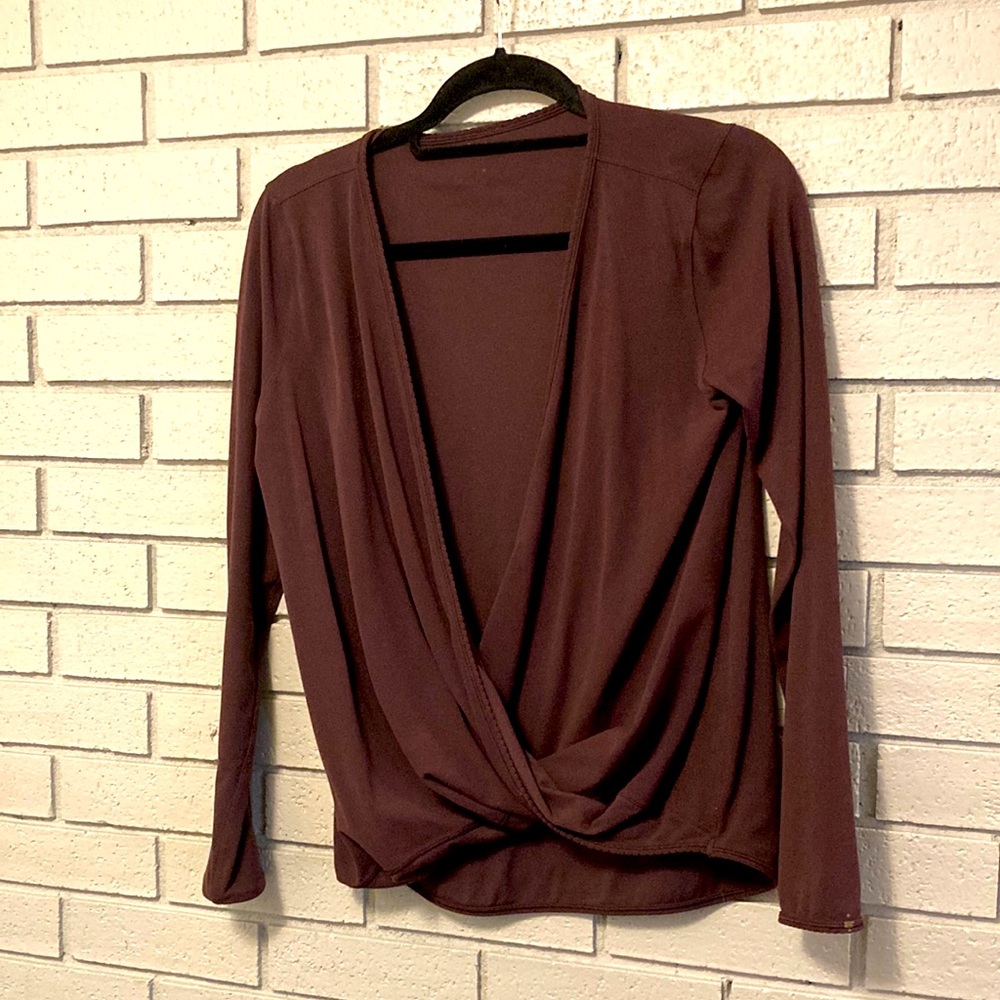 Lululemon Wrap Long sleeve top